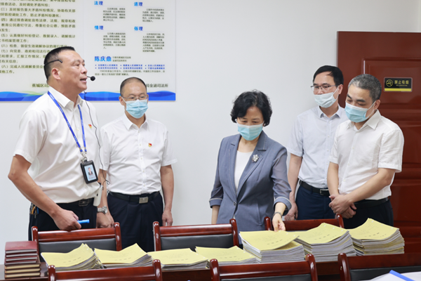 林玫瑰厅长深入宁德调研督导司法行政工作(图2)