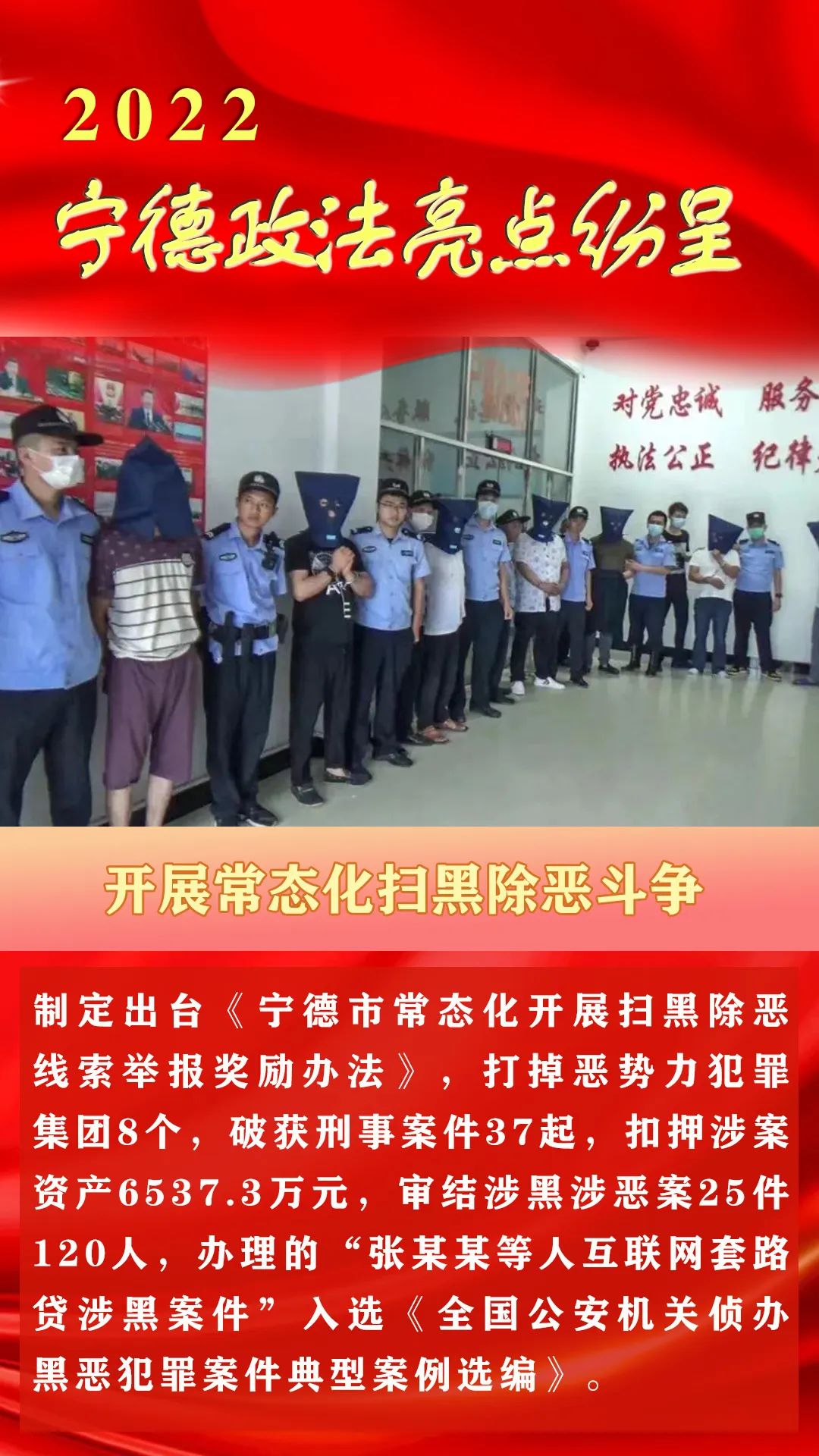 【打造法治强市】回望2022，宁德政法亮点纷呈(图5)