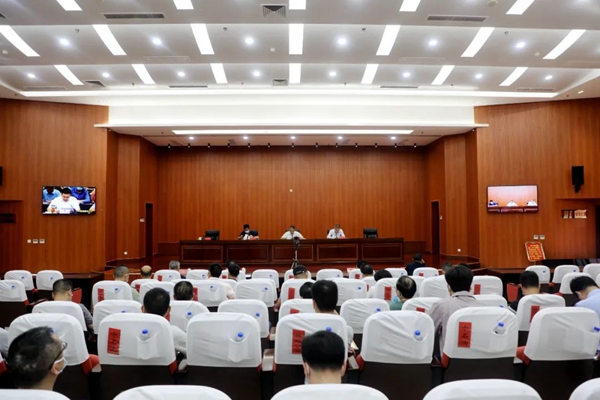 我市召开全市打击走私工作视频会议(图1)