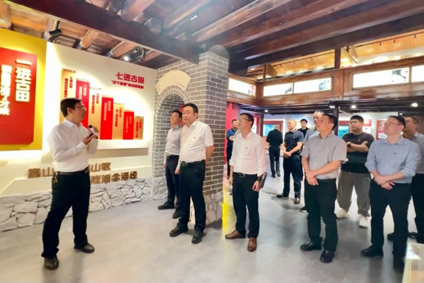 市委政法委主题教育第二期读书班赴古田现场教学(图1)