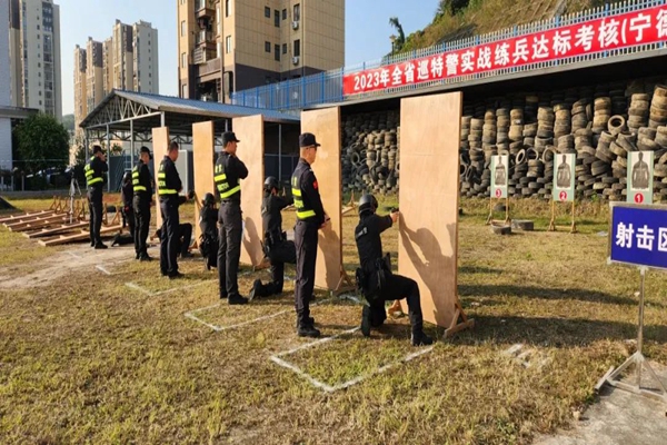 宁德巡特警圆满完成省、市实战练兵暨社会面巡防达标测试(图1)