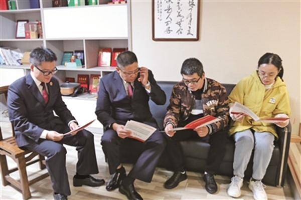 古田县人民检察院开展《意见》“进乡镇、进学校、进机关、进代表、进企业”宣讲活动(图1)
