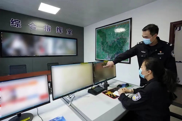 【打造法治强市】古田：立体巡防构筑社会治安“安全网”(图4)