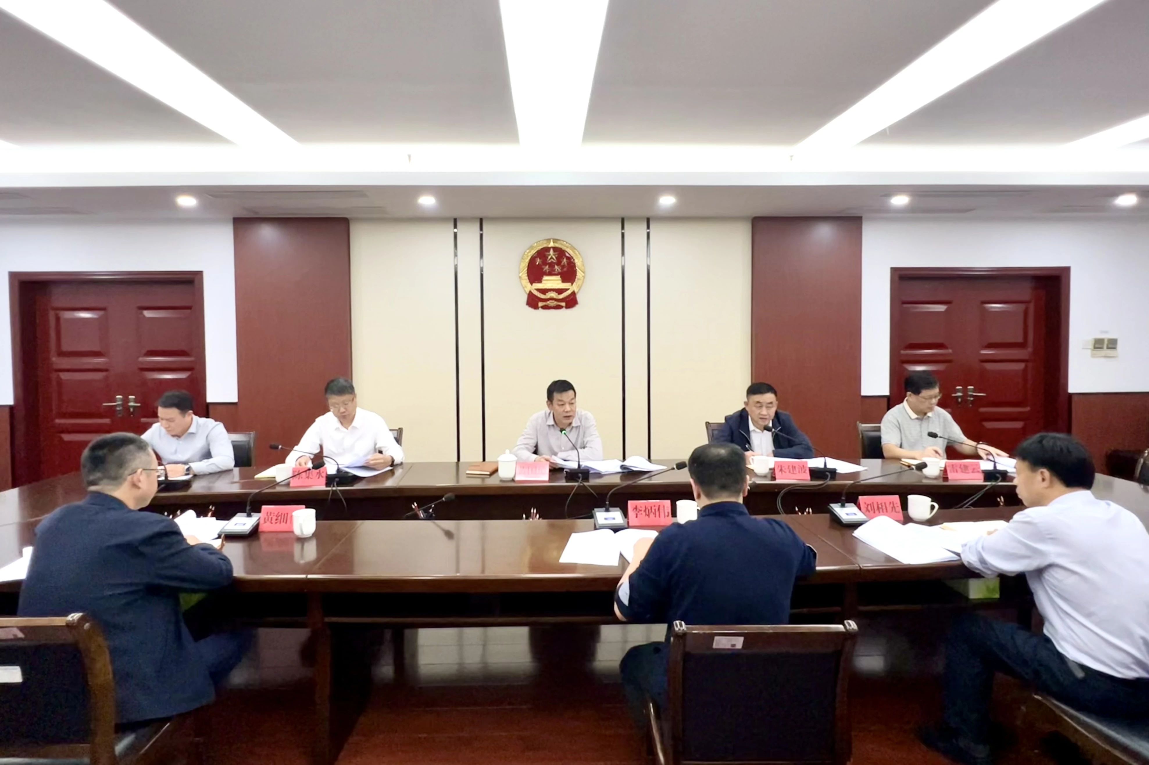 市委政法委召开委务会（扩大）会议(图1)