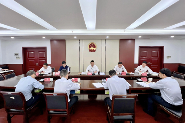 市委政法委召开委务会（扩大）会议