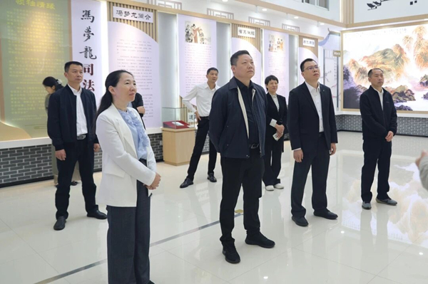 省司法厅党委委员、副厅长黄洪旺一行到寿宁法院调研